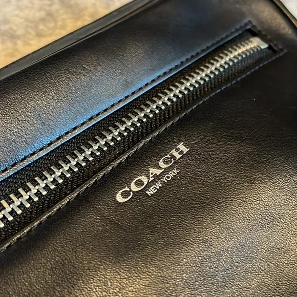 COACH Black Leather Crossbody Bag - Picture 3 of 13